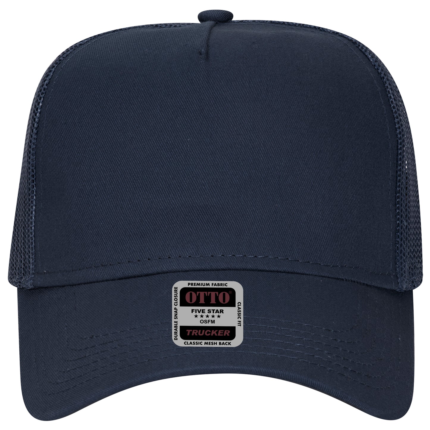 OTTO CAP 5 Panel Low Profile Mesh Back Trucker Hat