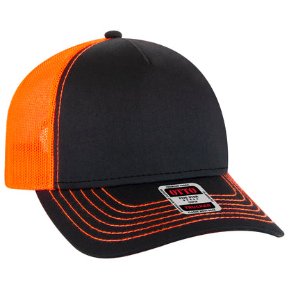 OTTO CAP 5 Panel Low Profile Mesh Back Trucker Hat