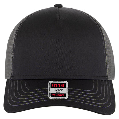 OTTO CAP 5 Panel Low Profile Mesh Back Trucker Hat