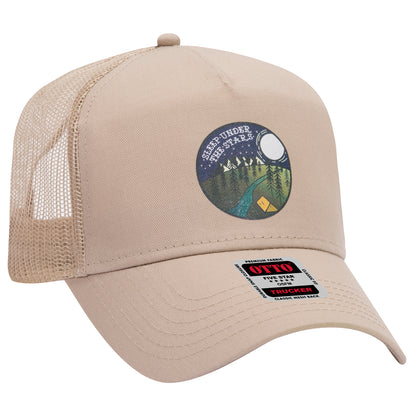 OTTO CAP 5 Panel Low Profile Mesh Back Trucker Hat