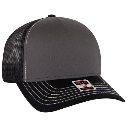 OTTO CAP 5 Panel Low Profile Mesh Back Trucker Hat