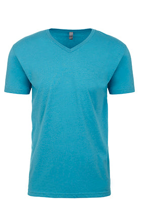 6240 Next Level Apparel Men's CVC V-neck T-shirt