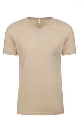 6240 Next Level Apparel Men's CVC V-neck T-shirt