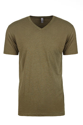 6240 Next Level Apparel Men's CVC V-neck T-shirt