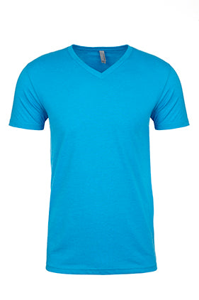 6240 Next Level Apparel Men's CVC V-neck T-shirt