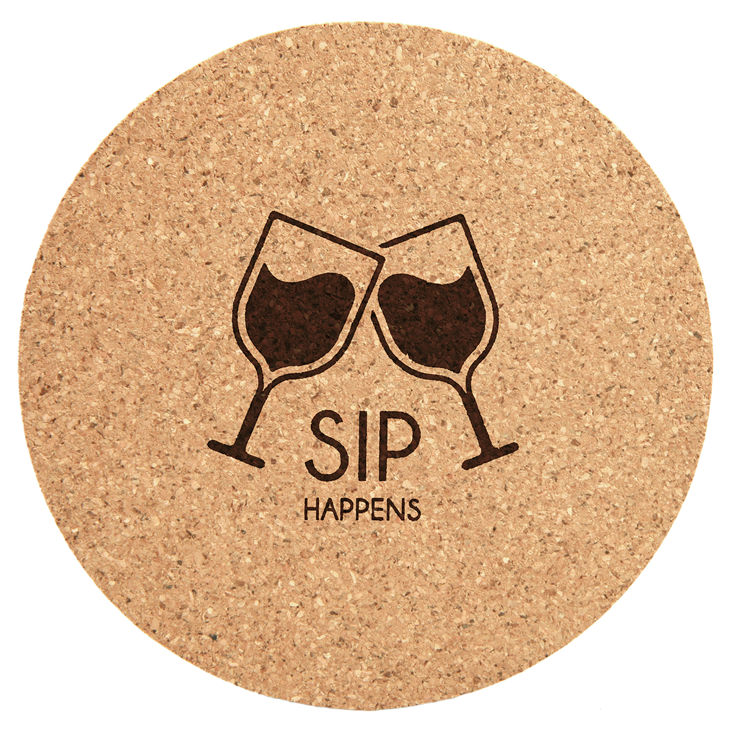 4" Round Cork Coaster Add Item to Favorites