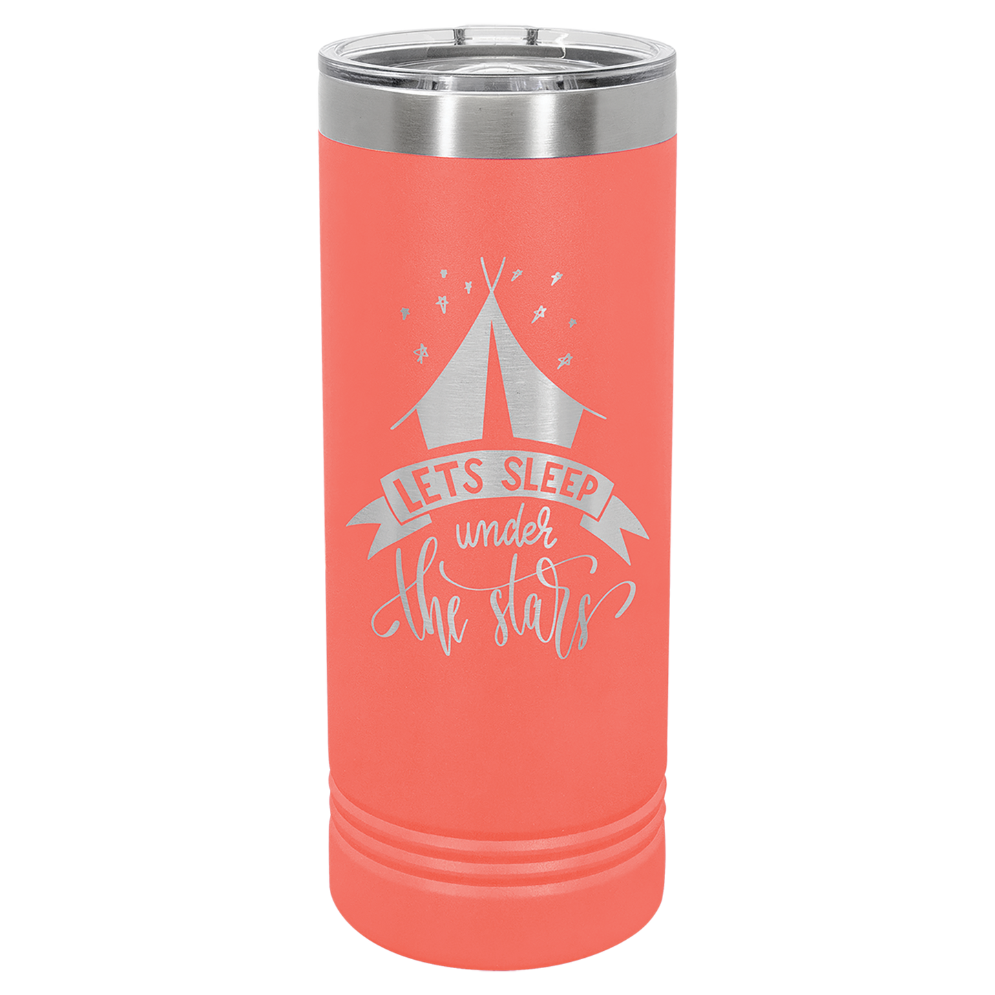 Polar Camel 22 oz. Skinny Tumbler with Slider Lid