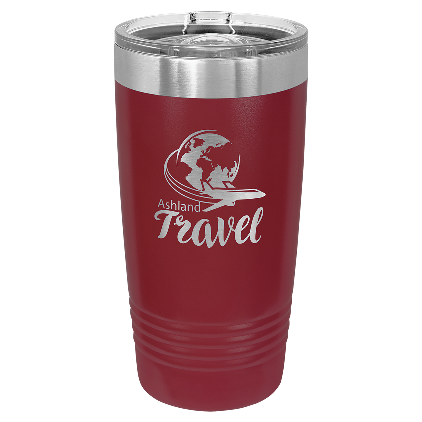 Polar Camel 20 oz. Ringneck Insulated Tumbler with Slider Lid and Silver Ring